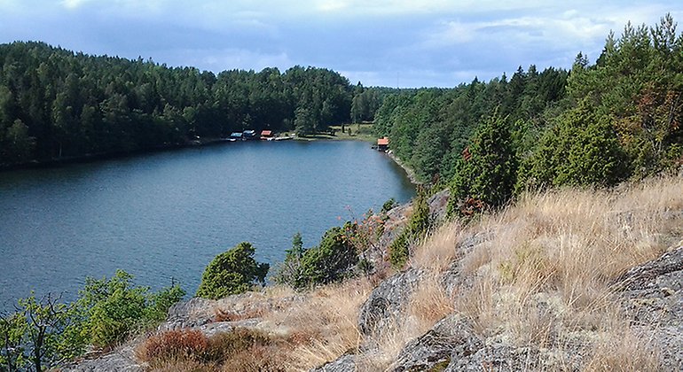 Utsikt från Hulöhamn-Vindåsen
